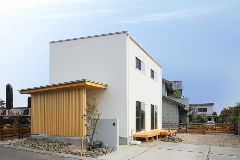 白×木　ミニマルな北欧スタイルの家