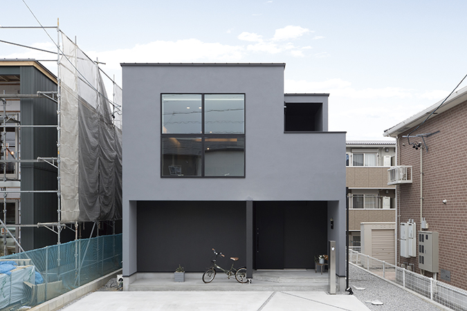 家っぽくない家 青空を眺める大人かっこいい家(三重県) 三重の注文住宅工務店ハウスクラフト