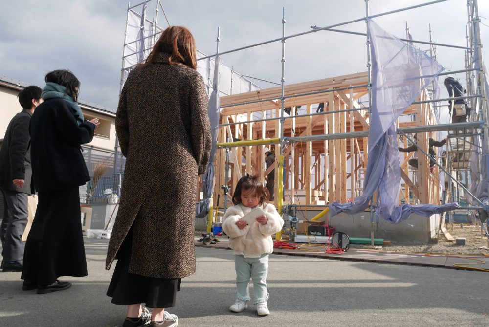 注文住宅の上棟式