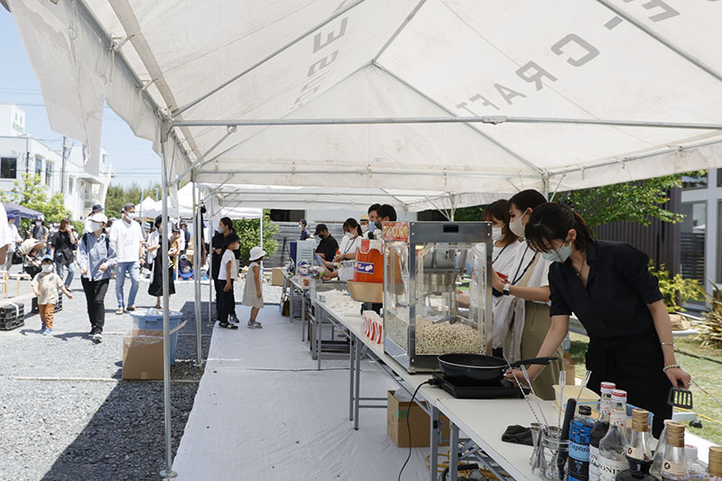 屋台の様子