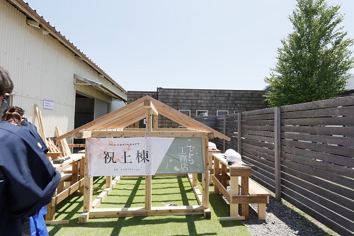 大盛況の子ども工務店