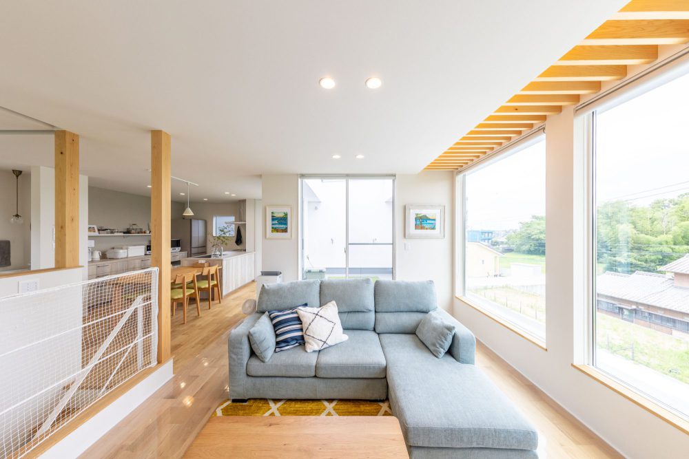 三重県で注文住宅を建てるハウスクラフト「２階リビング」