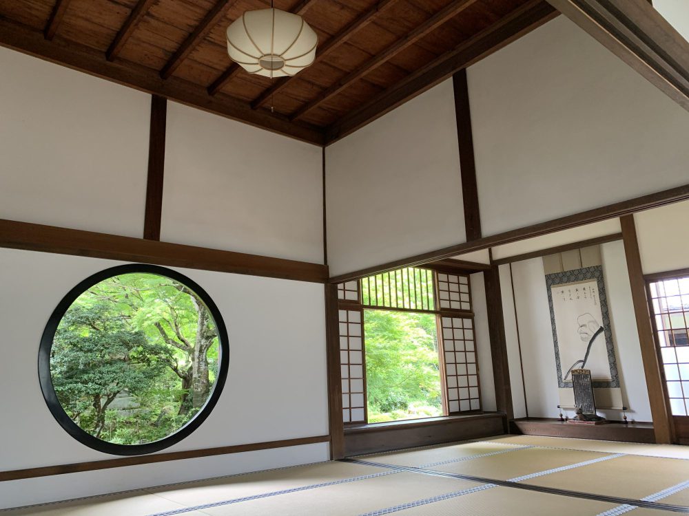 京都の寺院 源光庵の景色