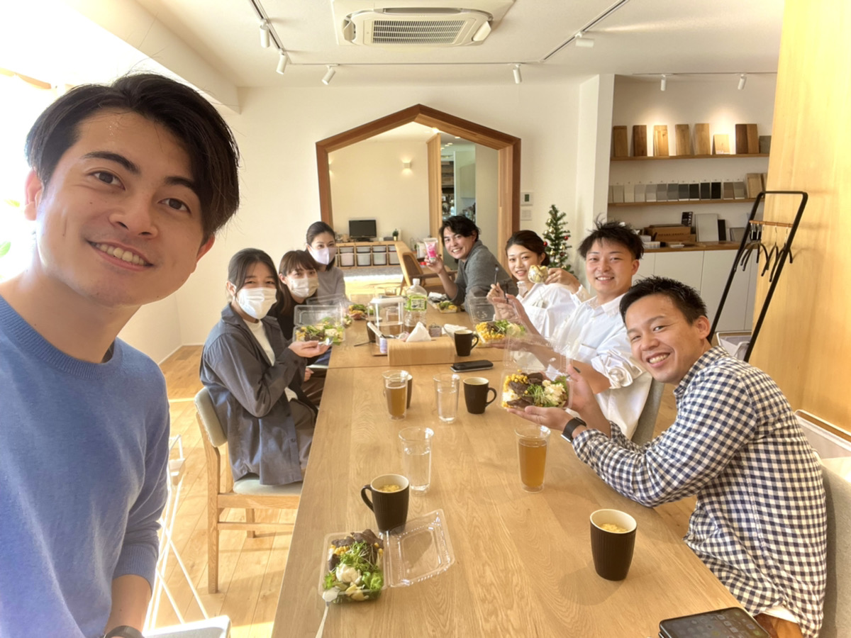 【ハウスクラフト菰野スタジオ】の昼食風景📸🍚✨