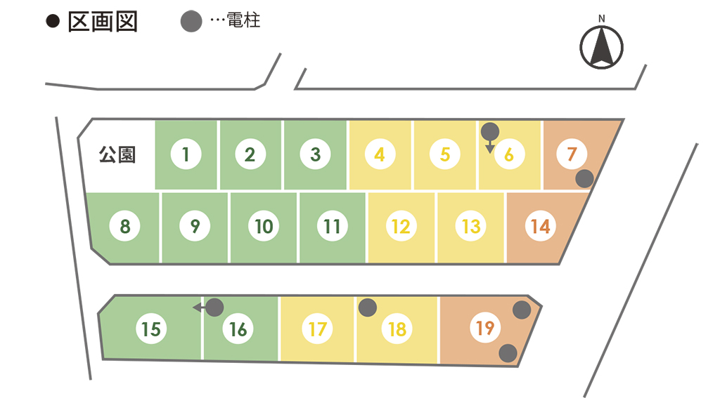 【新規分譲地販売】アークエスト芸濃町椋本の区画情報