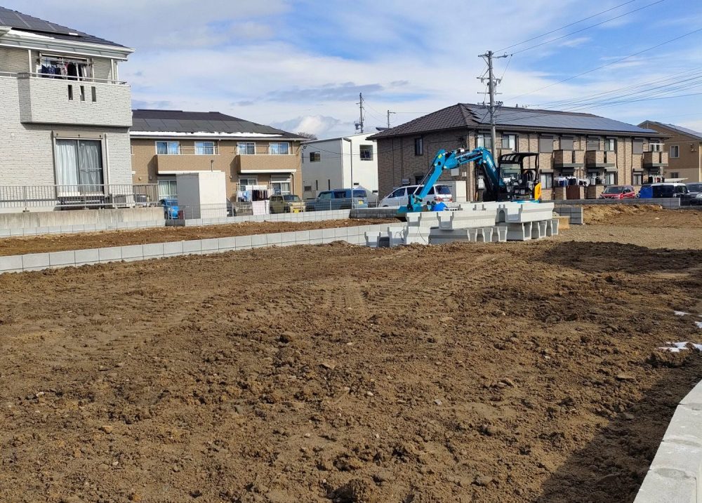 三重県の工務店ハウスクラフトの分譲地菰野町後ろ