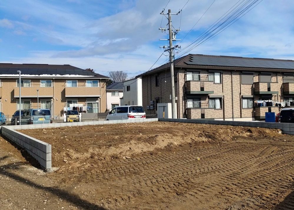 三重県の工務店ハウスクラフトの分譲地菰野町前