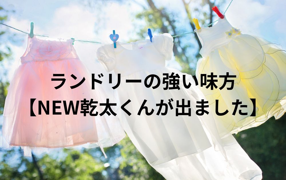 マイホームランドリーの強い味方 衣類乾燥機【NEW乾太くんが出ました】