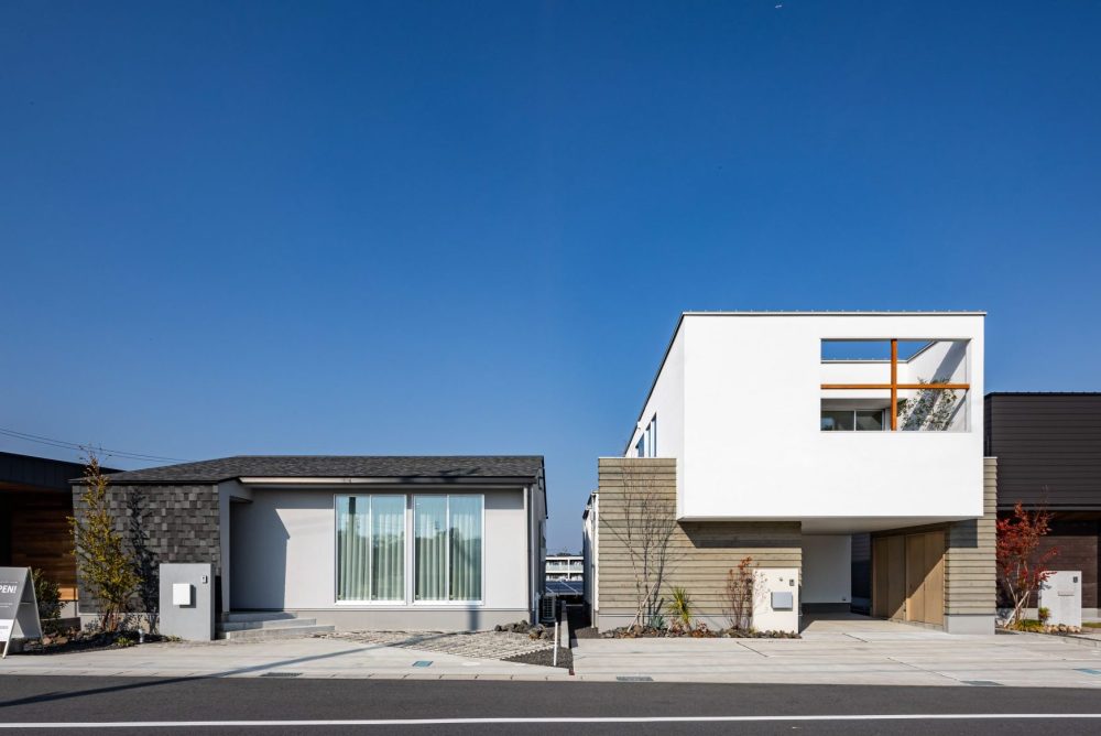 平屋と２階建てを比較見学できる菰野町モデルハウス