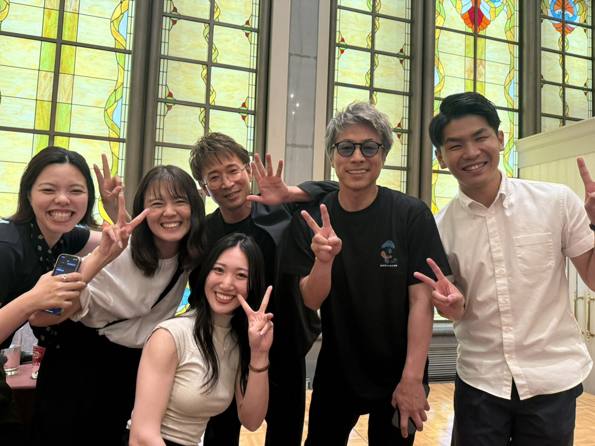 田村淳さん講演会後の交流会の写真