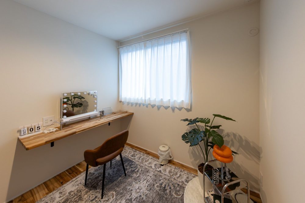 子ども部屋で自宅サロン
