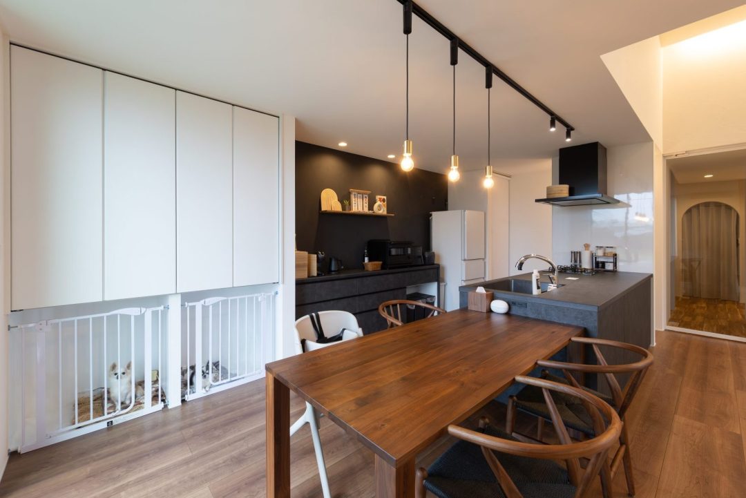 インテリアになじむペットスペース