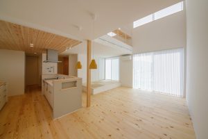 吹き抜け×畳コーナーのLDK