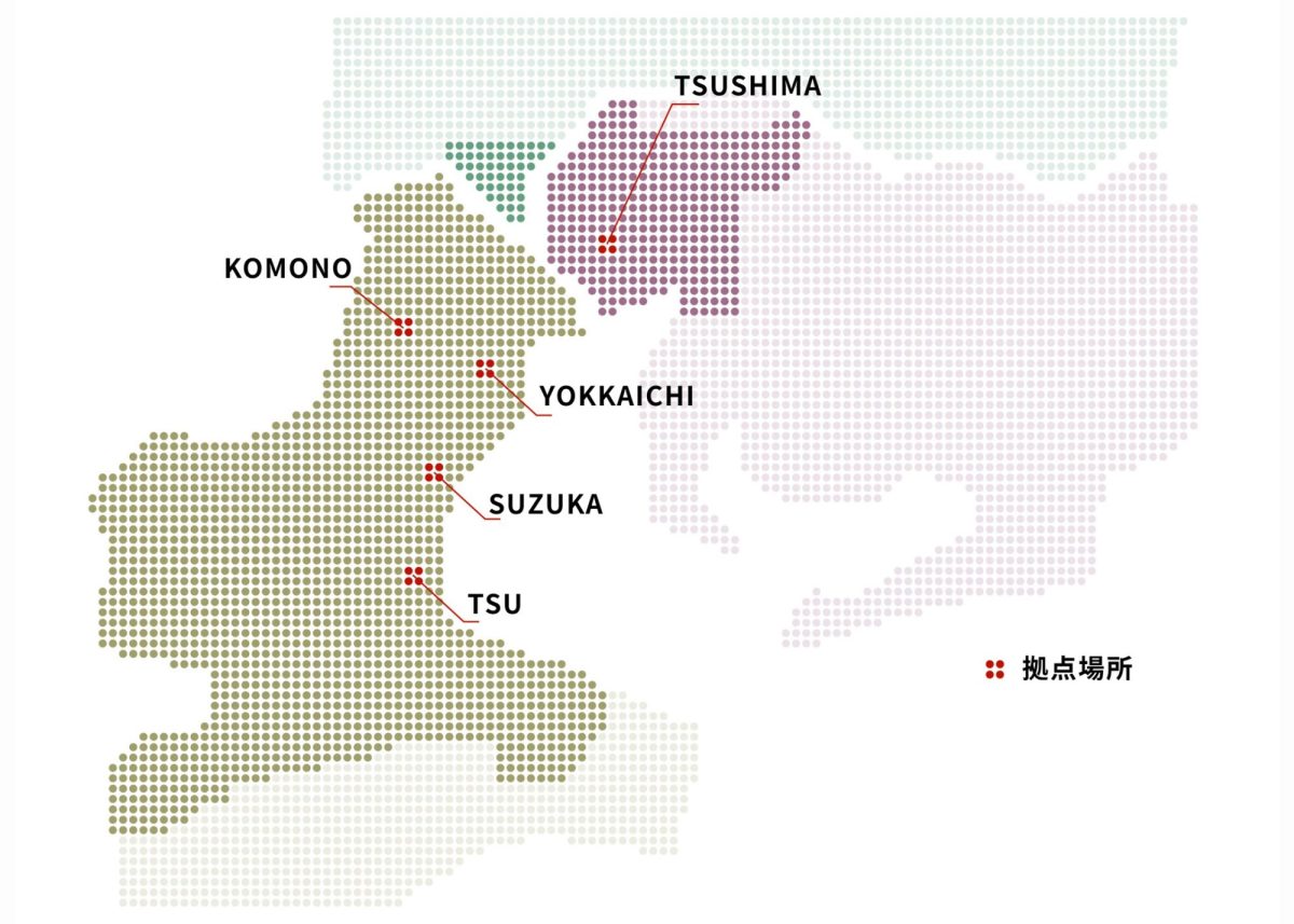 ハウスクラフトの施工エリアマップ2026年2月現在