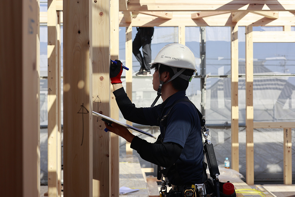 愛知県津島市モデルハウス上棟