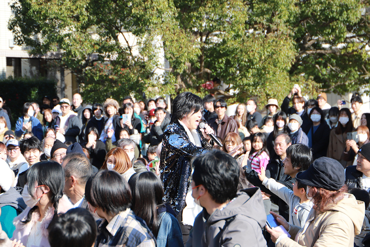たむたむさんがまんなかマルシェに出演