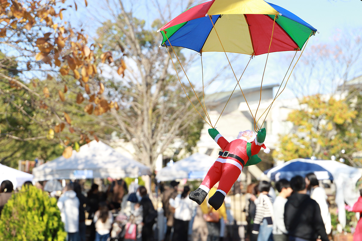 延べ1.7万人が来場したまんなかマルシェ