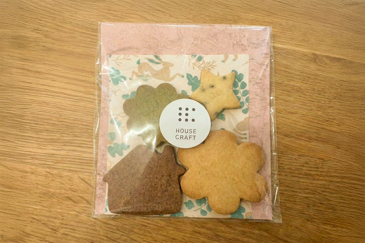 ハウスクラフトバレンタイン限定手作りクッキー